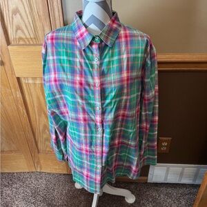 LA MIEL Vibrant Plaid Men's Shirt